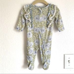 Jessica Simpson Zippered Footie